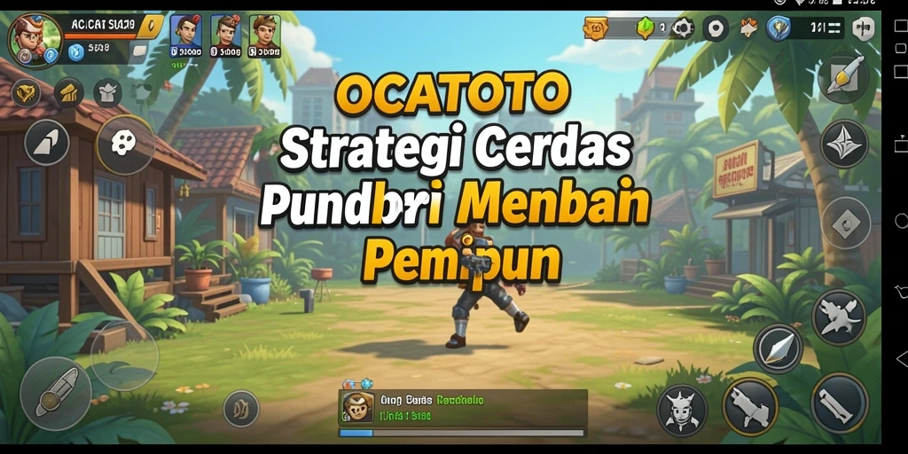 Tampilan gameplay OCATOTO yang menampilkan strategi menawan.